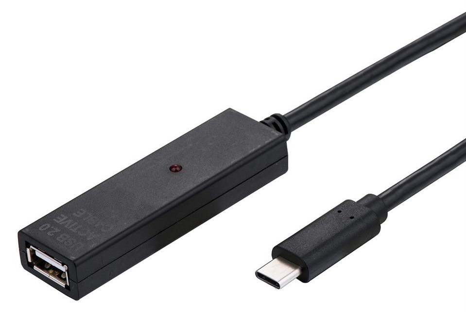 VALUE USB-Verlängerungskabel - USB-C (M) zu USB (W) von LumaTech