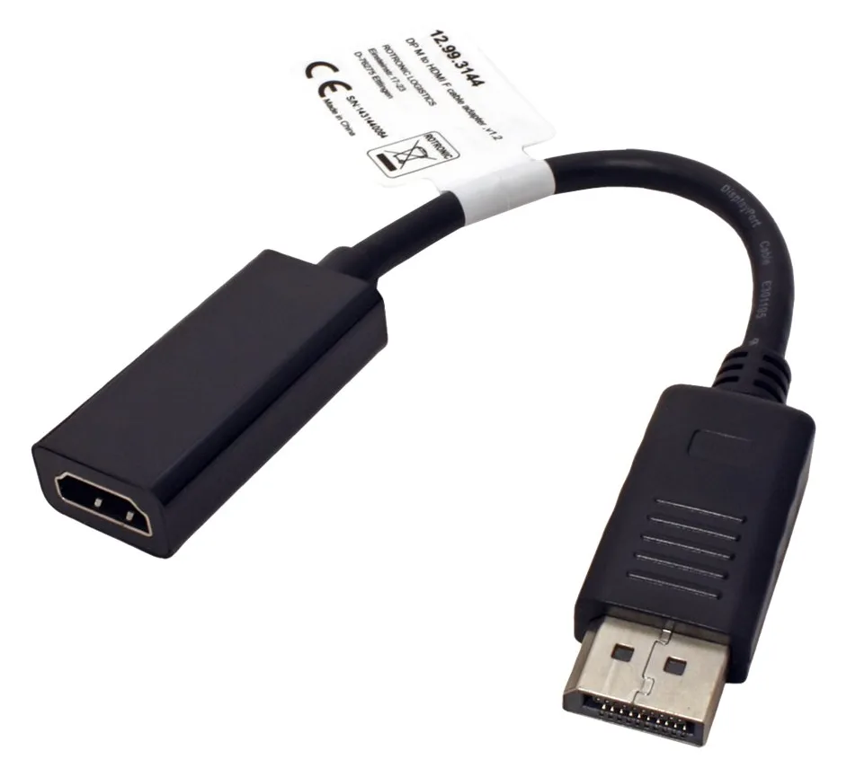 VALUE Video- / Audio-Adapter - DisplayPort (M), Ansicht 3