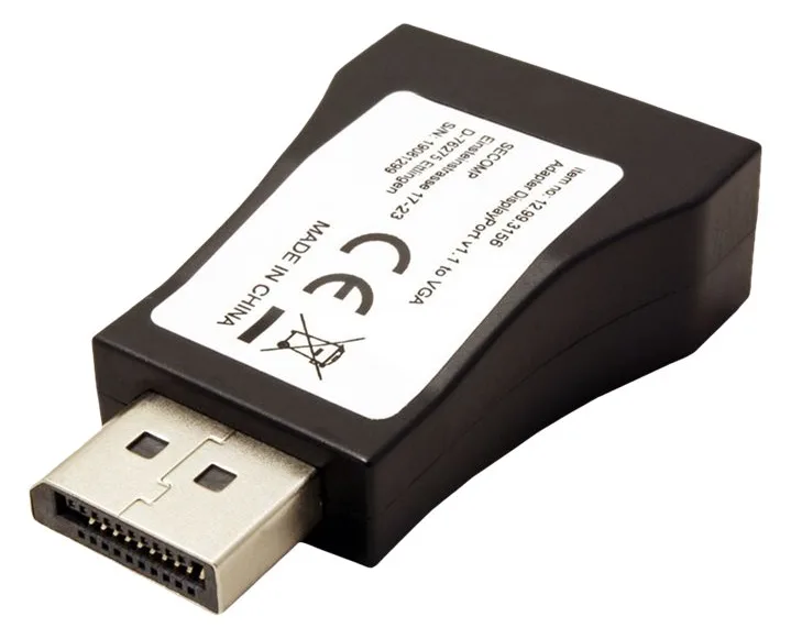 VALUE Videoadapter - DisplayPort (M) zu HD-15 (VGA), Ansicht 4