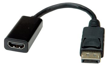 VALUE Videoadapter - DisplayPort männlich zu HDMI weiblich von LumaTech