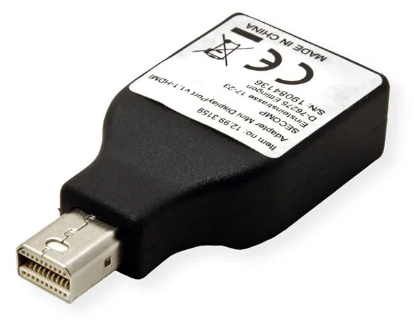 VALUE Videoadapter - Mini DisplayPort männlich zu HDMI weiblich, Ansicht 2