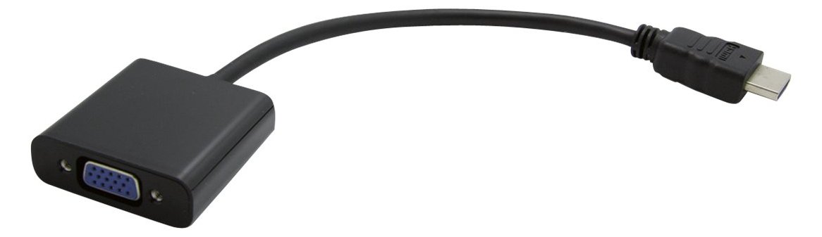 VALUE Videoanschluß - HD-15 (VGA) (W) bis HDMI (M) von LumaTech