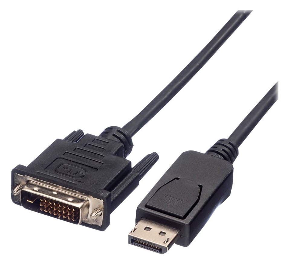 VALUE Videokabel - DisplayPort (M) bis DVI-D (M) von LumaTech