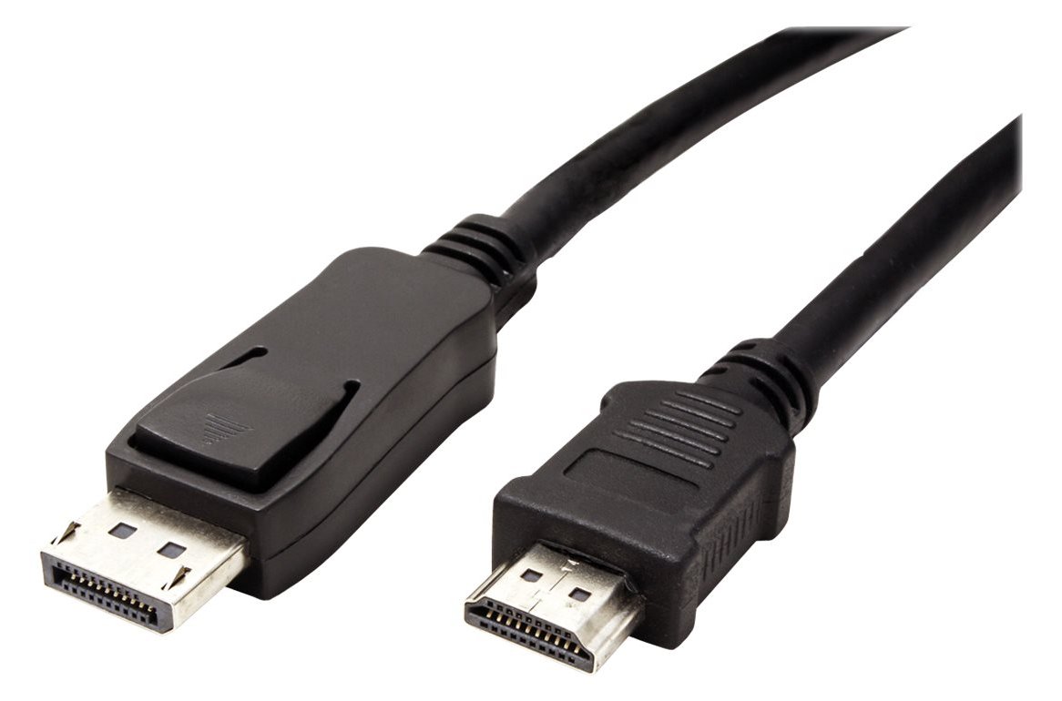 VALUE Videokabel - DisplayPort (M) bis HDMI (M) von LumaTech
