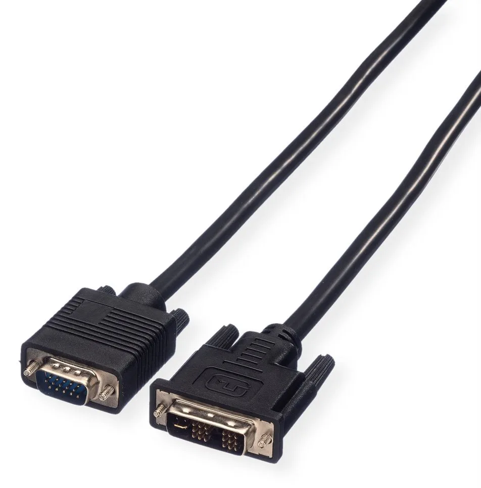 VALUE Videokabel - HD-15 (VGA) (M) zu DVI-A (M), Ansicht 2