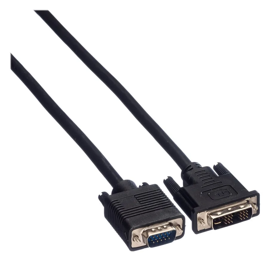 VALUE Videokabel - HD-15 (VGA) (M) zu DVI-A (M), Ansicht 3