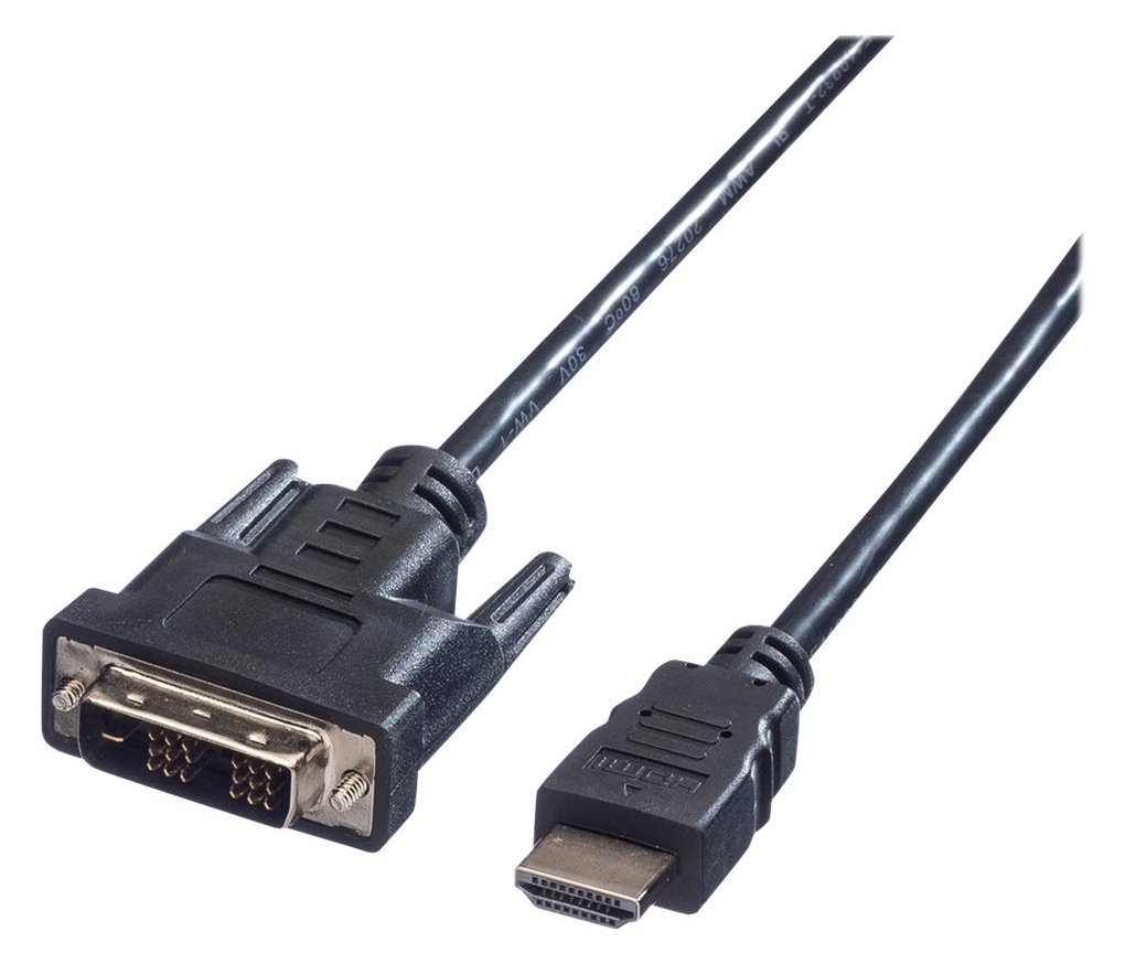 VALUE Videokabel - HDMI (M) bis DVI-D (M) von LumaTech