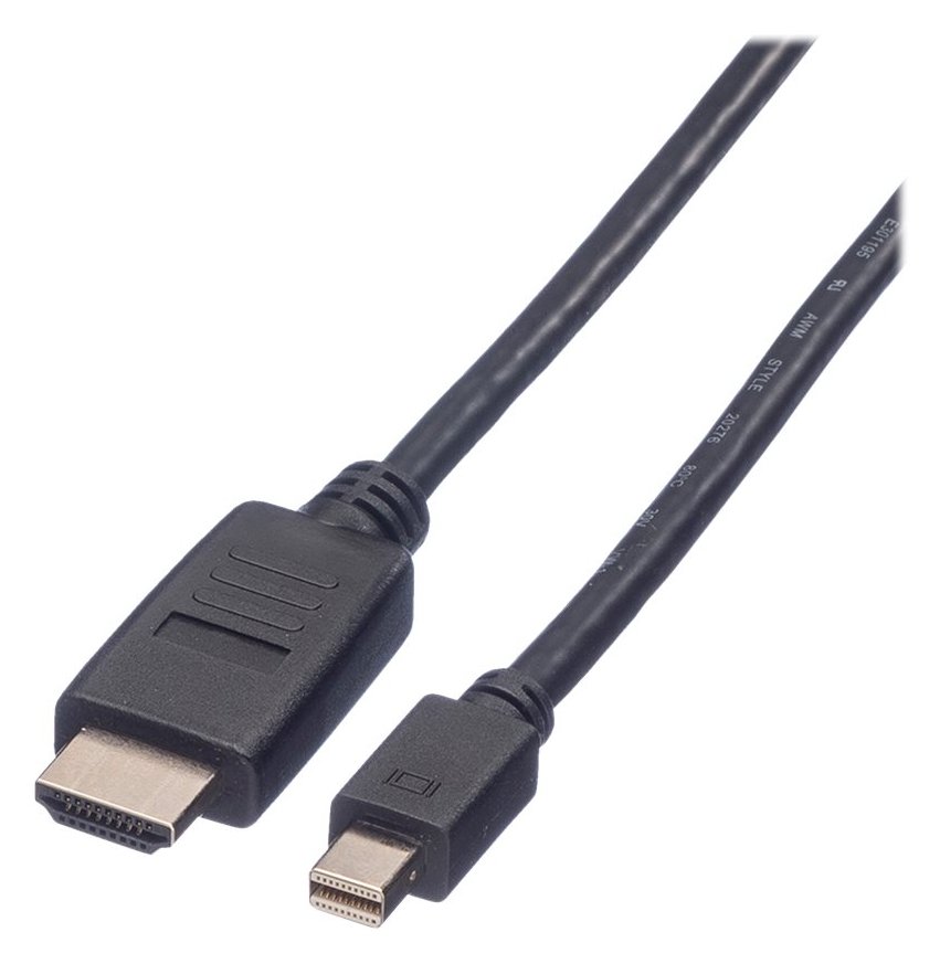 VALUE Videokabel - Mini DisplayPort (M) bis HDMI (M) von LumaTech