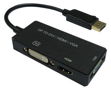 VALUE Videokonverter - DisplayPort - DVI, HDMI, VGA von LumaTech