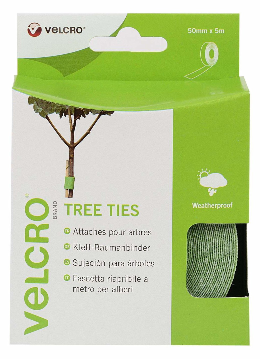 VELCRO VEL-EC60201 - Grün - 50 mm - 5 m - 1 Stück(e) - Box von LumaTech