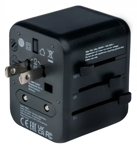 Verbatim 49543 - Universal - Universal - Typ A - Typ B - Typ C (Euro-Stecker) - Typ E (FR) - Typ F - Typ G (VK), Ansicht 2