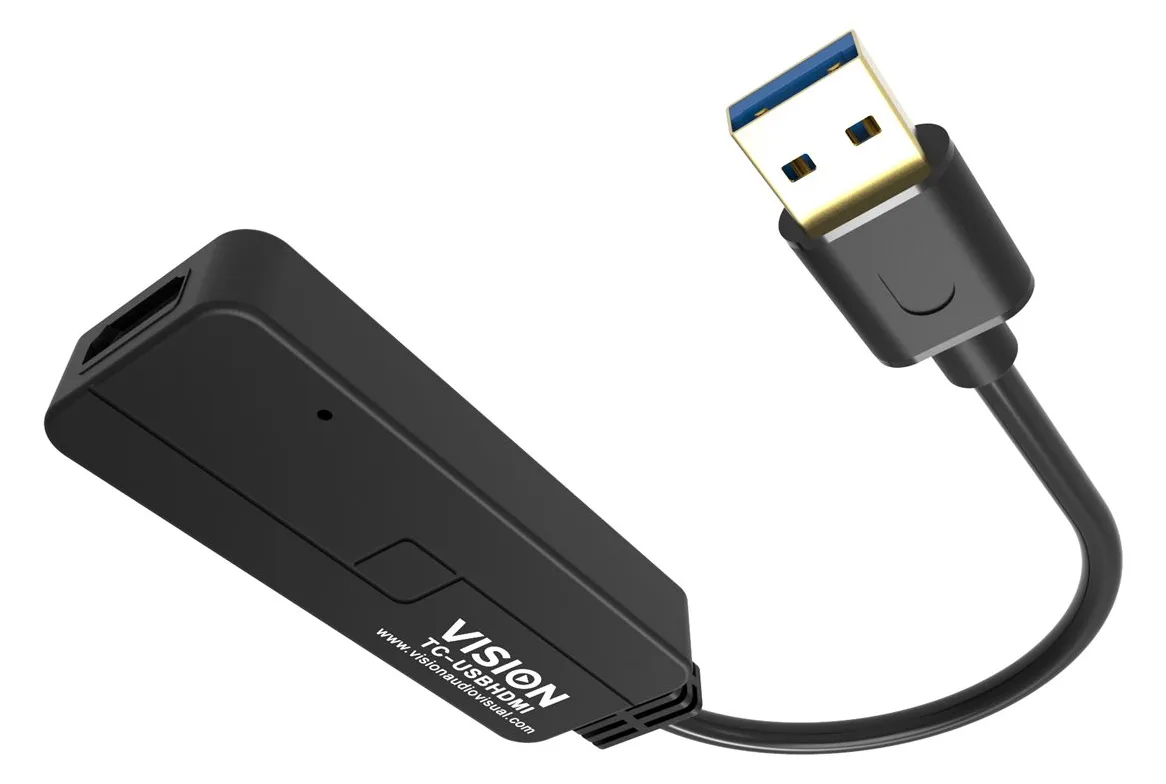 Vision Externer Videoadapter - USB 3.0 - HDMI, Ansicht 3