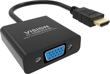 Vision Professional - Videoadapter - HDMI männlich zu HD-15 (VGA) von LumaTech