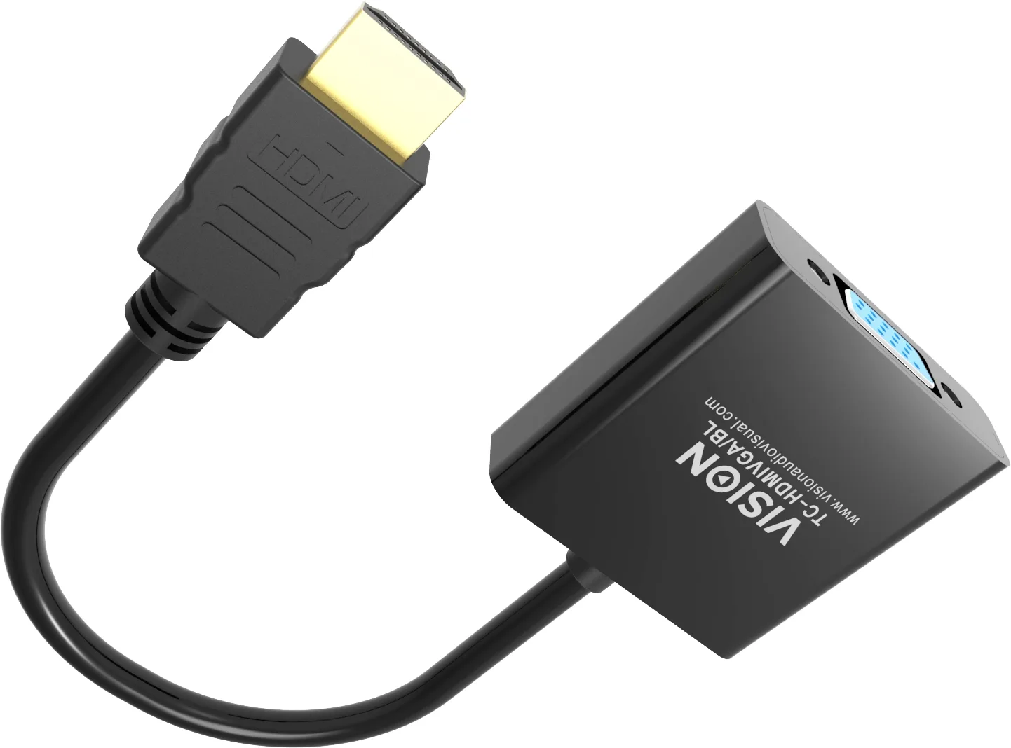 Vision Professional - Videoadapter - HDMI männlich zu HD-15 (VGA), Ansicht 2