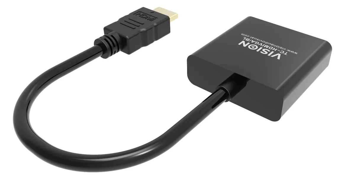 Vision Professional - Videoadapter - HDMI männlich zu HD-15 (VGA), Ansicht 3