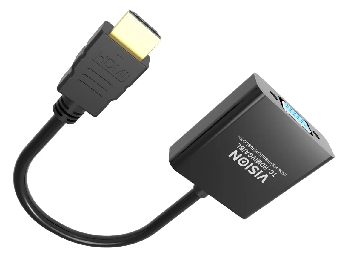 Vision Professional - Videoadapter - HDMI männlich zu HD-15 (VGA), Ansicht 4