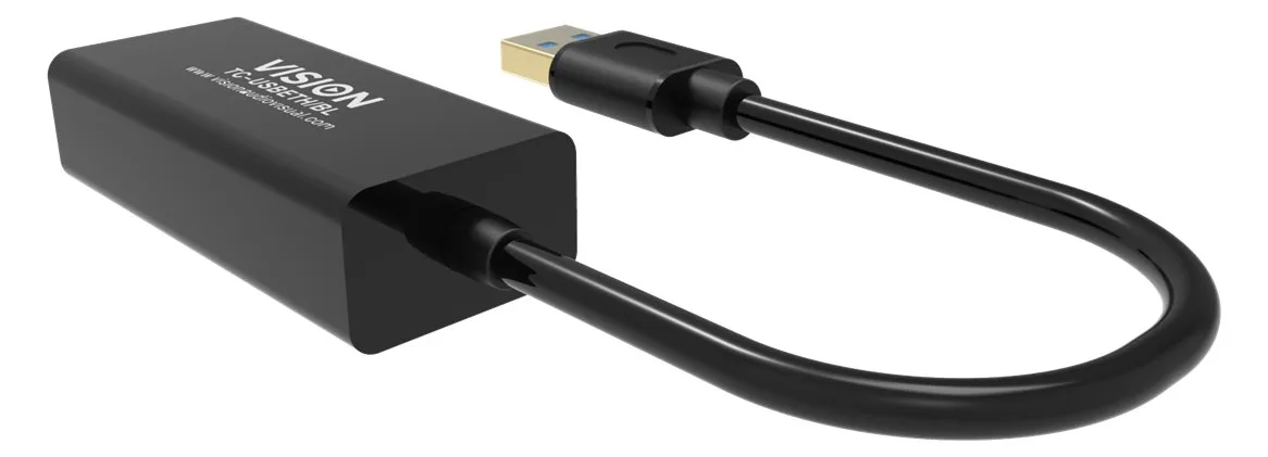 Vision TC-USBETH/BL - Netzwerkadapter - USB 2.0, Ansicht 5