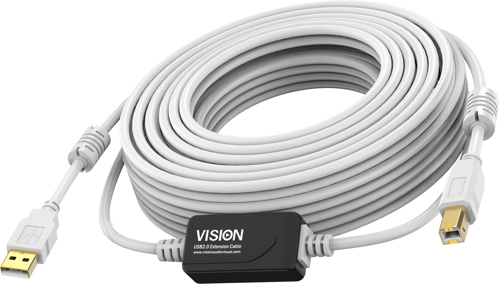 Vision Techconnect - USB-Kabel - USB (M) zu USB Typ B (M) von LumaTech