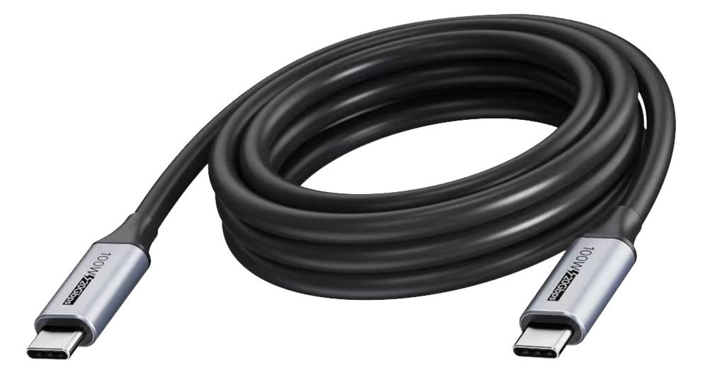 Vision USB-Kabel - 24 pin USB-C (M) zu 24 pin USB-C (M) von LumaTech
