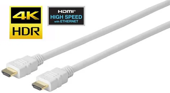 VivoLink Pro - HDMI-Kabel - HDMI (M) bis HDMI (M) - Weiß, Ansicht 2