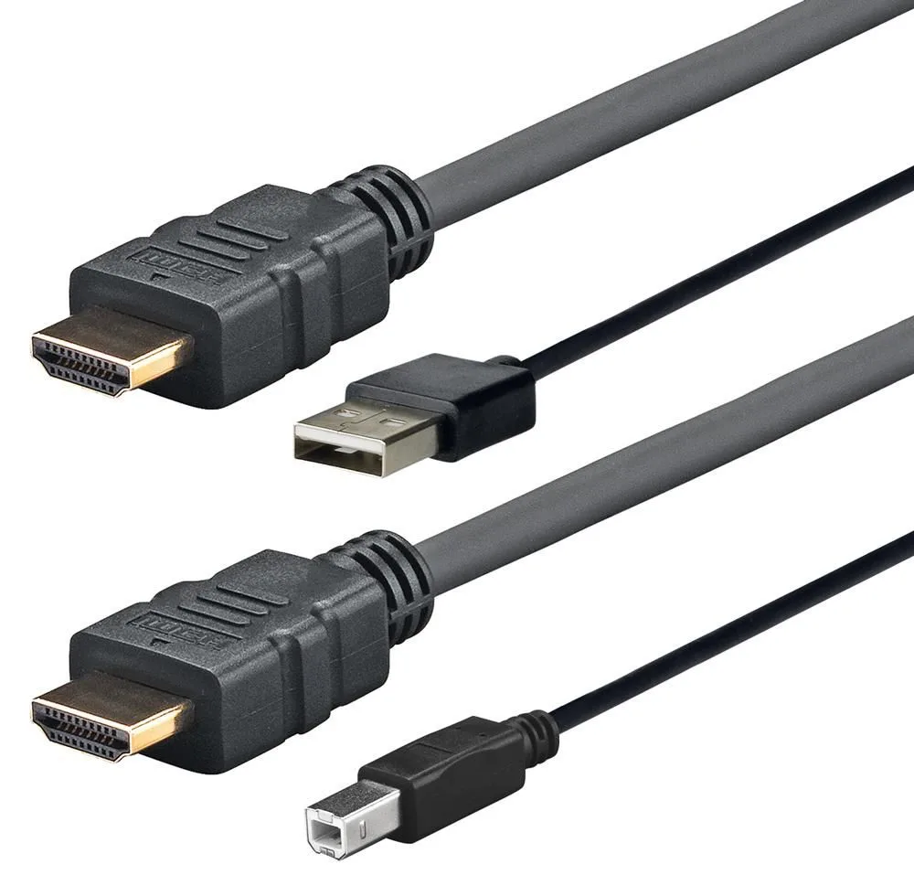 VivoLink Pro - HDMI-Kabel - USB, HDMI (M) bis USB Typ B, HDMI (M), Ansicht 2