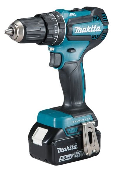 Makita DHP485RTJ Akku-Schlagbohrschrauber inkl. MAKPAC + 2 Akkus 5.0Ah