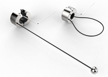 VivoLink PROADRING-S-WIRE - Innensechskantschlüssel - Schwarz - Stahl von LumaTech