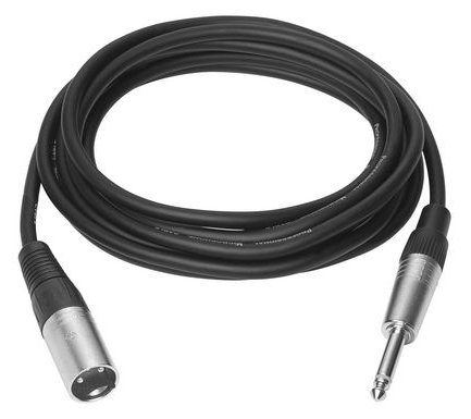 VivoLink PROAUDXLRJACK5 - XLR - Männlich - 6.35mm - Männlich - 5 m - Schwarz von LumaTech