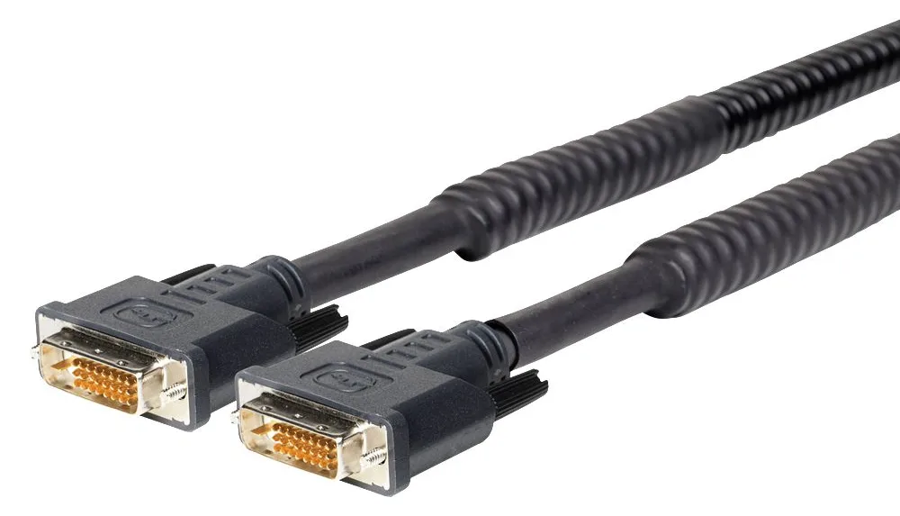 VivoLink PRODVIAM15 - 15 m - DVI-D - DVI-D - Männlich - Männlich - Schwarz, Ansicht 2