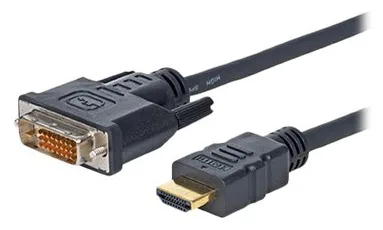 VivoLink PROHDMIDVI2 - 2 m - HDMI - DVI-D - Männlich - Männlich - Gerade, Ansicht 2