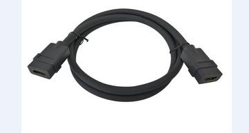 VivoLink PROHDMIFHDMIF - 2 m - HDMI Typ A (Standard) - HDMI Typ A (Standard) - 4096 x 2160 Pixel - 3D - Schwarz von LumaTech