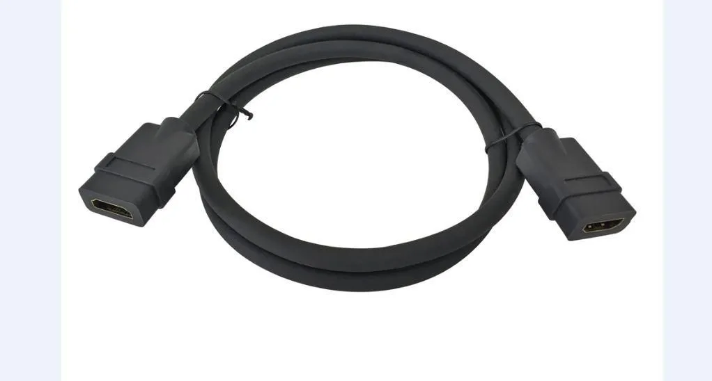 VivoLink PROHDMIFHDMIF - 2 m - HDMI Typ A (Standard) - HDMI Typ A (Standard) - 4096 x 2160 Pixel - 3D - Schwarz, Ansicht 2