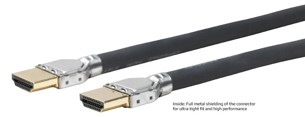 VivoLink PROHDMIFUHD0.5 - 0,5 m - HDMI Typ A (Standard) - HDMI Typ A (Standard) - 7680 x 4320 Pixel - 3D - Schwarz, Ansicht 2