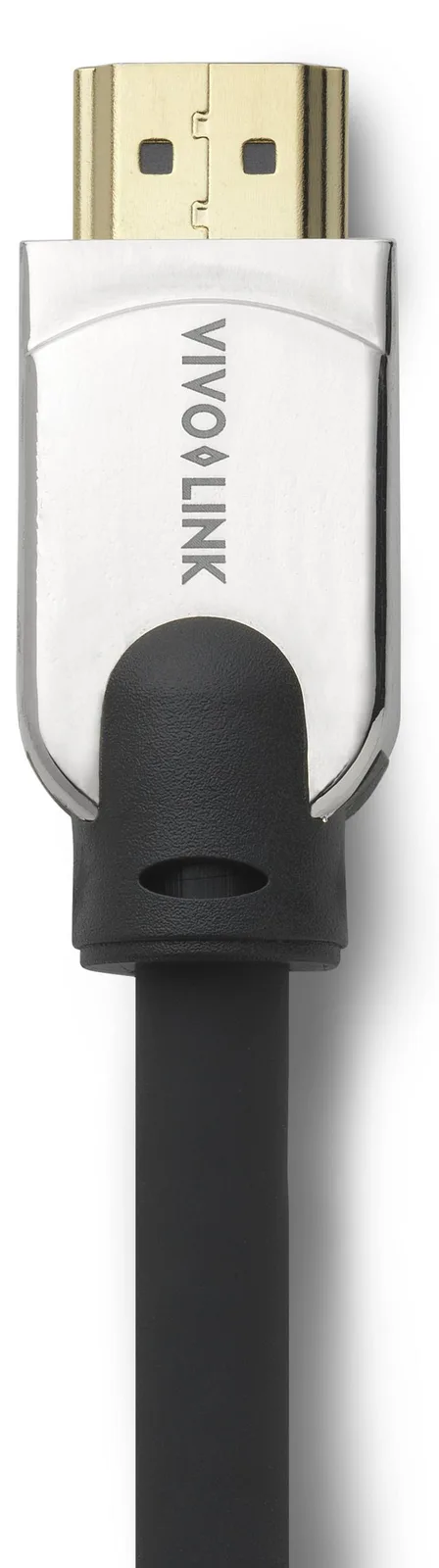 VivoLink PROHDMIHDM2 - 2 m - HDMI Typ A (Standard) - HDMI Typ A (Standard) - 4096 x 2160 Pixel - 3D - Schwarz, Ansicht 2