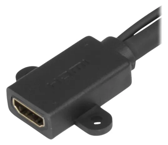 VivoLink PROHDMIHDMFM2 - 2 m - HDMI Typ A (Standard) - HDMI Typ A (Standard) - 4096 x 2160 Pixel - 3D - Schwarz, Ansicht 2
