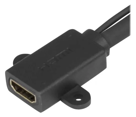 VivoLink PROHDMIHDMFM2-LSZH - 2 m - HDMI Typ A (Standard) - HDMI Typ A (Standard) - 3840 x 2160 Pixel - 3D - Schwarz, Ansicht 2