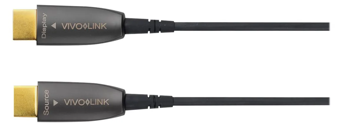 VivoLink PROHDMIOP5 - 5 m - HDMI Typ A (Standard) - HDMI Typ A (Standard) - 4096 x 2160 Pixel - 3D - Schwarz, Ansicht 2