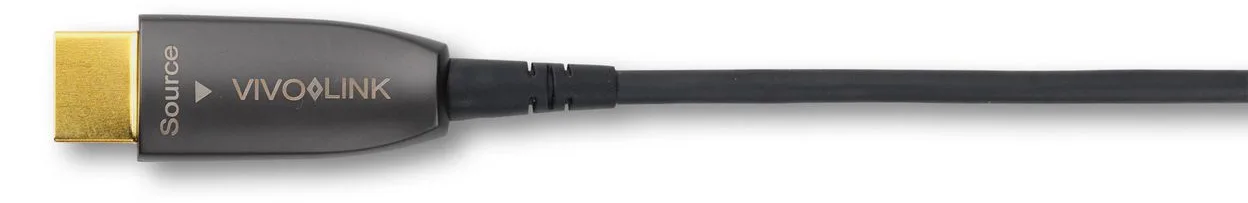 VivoLink PROHDMIOP50 - 50 m - HDMI Typ A (Standard) - HDMI Typ A (Standard) - 4096 x 2160 Pixel - 3D - Schwarz, Ansicht 3