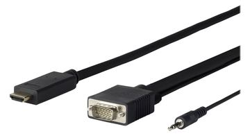 VivoLink PROHDMIVGA5 - 5 m - HDMI Typ A (Standard) - VGA (D-Sub) + 3.5mm - Männlich - Männlich - Gerade von LumaTech