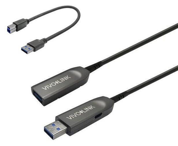 VivoLink PROUSB3AAF50 - 50 m - USB A - USB A - USB 3.2 Gen 1 (3.1 Gen 1) - 5 Gbit/s - Schwarz von LumaTech