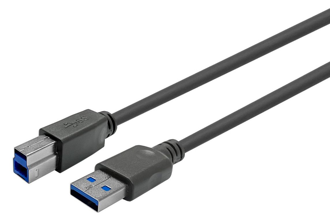 VivoLink PROUSB3AB7C - 7 m - USB A - USB B - USB 3.2 Gen 1 (3.1 Gen 1) - Schwarz von LumaTech