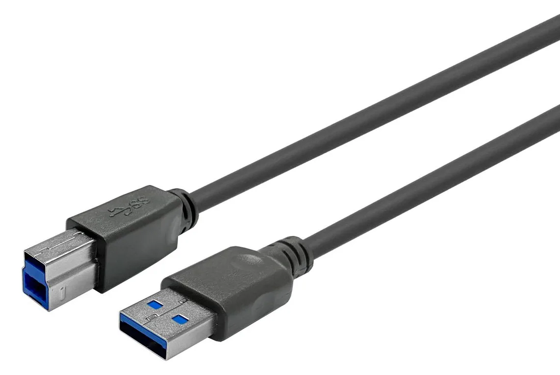 VivoLink PROUSB3AB7C - 7 m - USB A - USB B - USB 3.2 Gen 1 (3.1 Gen 1) - Schwarz, Ansicht 2