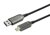 VivoLink PROUSBCAMMOP20 - 10 m - USB C - USB A - USB 3.2 Gen 1 (3.1 Gen 1) - 5 Gbit/s - Schwarz von LumaTech