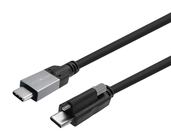 VivoLink PROUSBCMMS3 - 3 m - USB C - USB C - USB 3.2 Gen 2 (3.1 Gen 2) - 20 Gbit/s - Schwarz von LumaTech