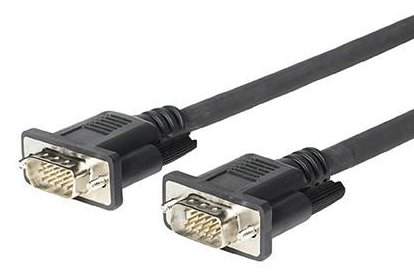 VivoLink PROVGAMC0.9 - 0,9 m - VGA (D-Sub) - VGA (D-Sub) - Männlich - Männlich - Schwarz von LumaTech