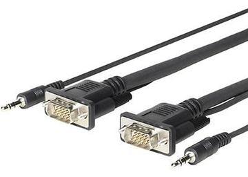 VivoLink PROVGAMCS4.6 - 4,6 m - VGA (D-Sub) + 3.5mm - VGA (D-Sub) + 3.5mm - Männlich - Männlich - Gerade von LumaTech