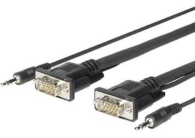 VivoLink PROVGAMCS4.6 - 4,6 m - VGA (D-Sub) + 3.5mm - VGA (D-Sub) + 3.5mm - Männlich - Männlich - Gerade von LumaTech