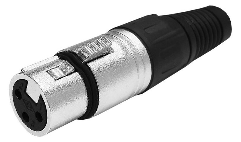 VivoLink PROXLRFEMALE - XLR - Weiblich - XLR - Weiblich - Kupfer - Schwarz von LumaTech