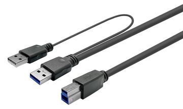 VivoLink USB 3.0 ACTIVE CABLE A MALE - B MALE 3m - Kabel - Digital/Daten von LumaTech