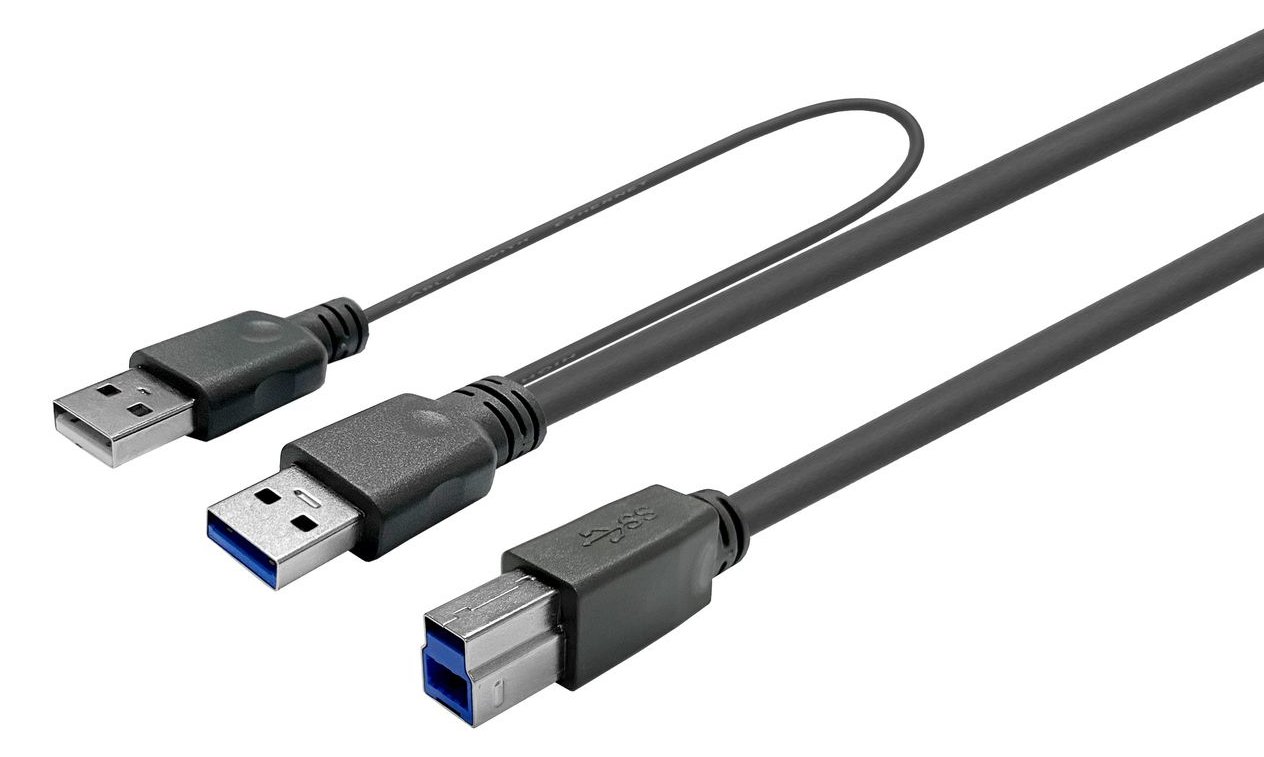 VivoLink USB 3.0 ACTIVE CABLE A MALE - B MALE 7m - Kabel - Digital/Daten von LumaTech